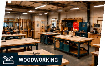 Woodworking shop